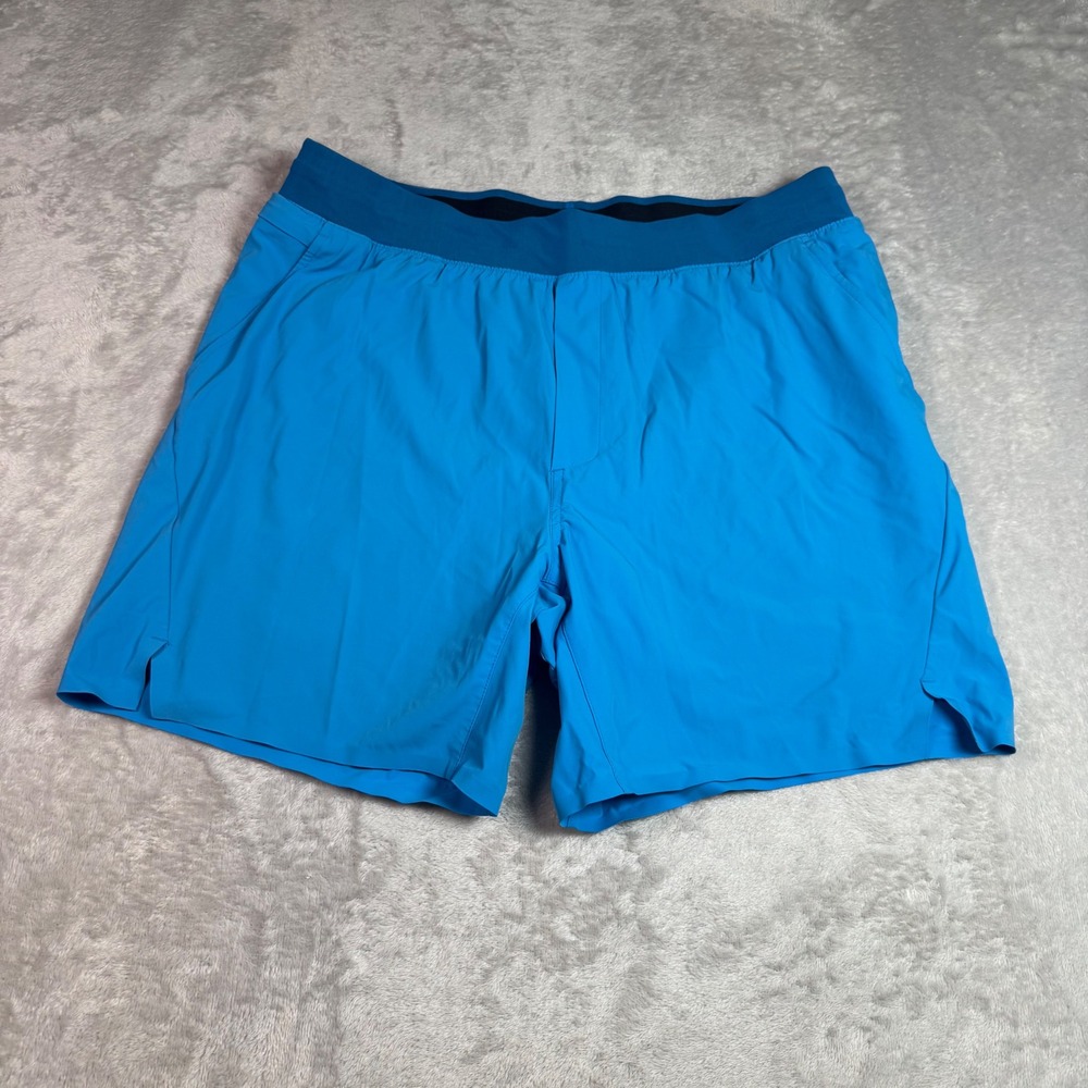 NWOT Ten Thousand Mens Tactical 7 inch Short XL Blue Ripstop Liner